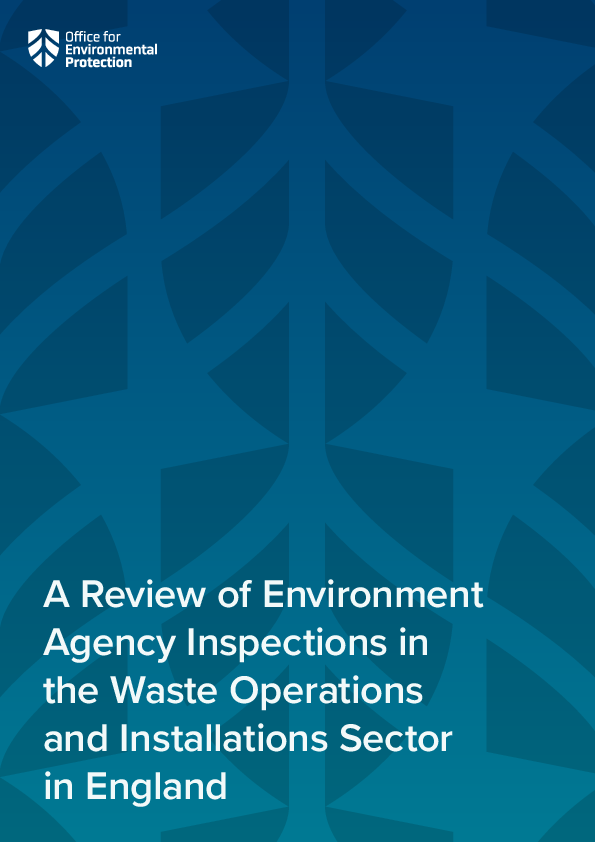 (PDF) A Review of Environment Agency Inspections in the Waste ...