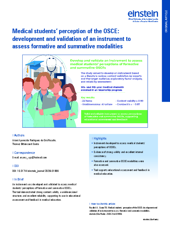 (PDF) Medical students’ perception of the OSCE: development and ...