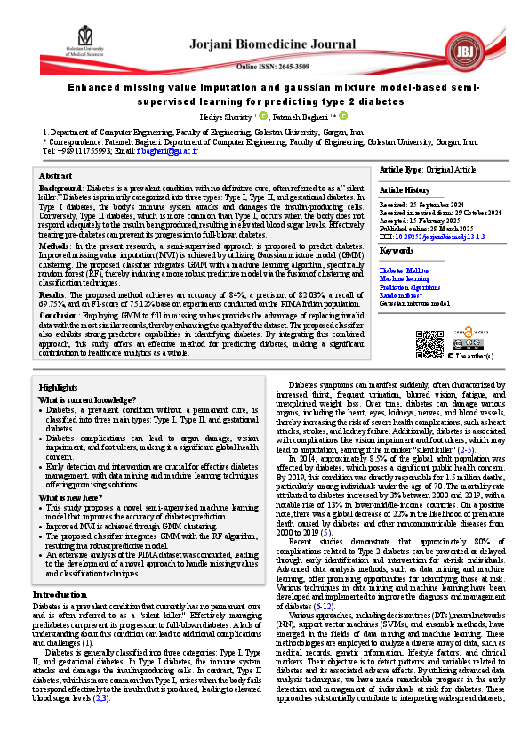 (PDF) Enhanced missing value imputation and gaussian mixture model ...