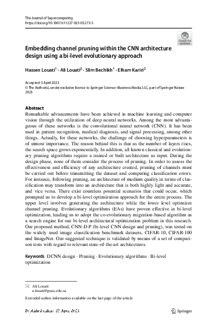 (PDF) Embedding channel pruning within the CNN architecture design ...
