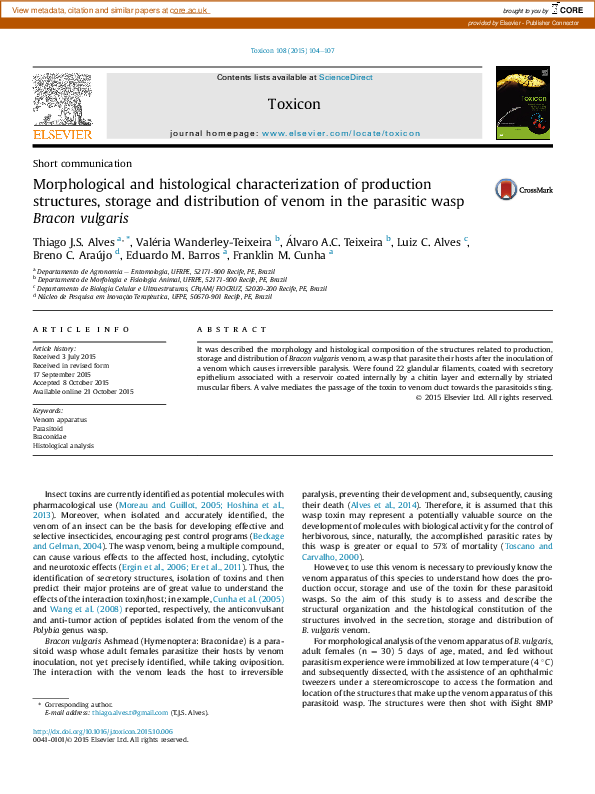 (PDF) Morphological and histological characterization of production ...