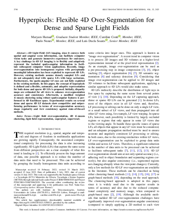 (PDF) Hyperpixels: Flexible 4D Over-Segmentation for Dense and Sparse ...