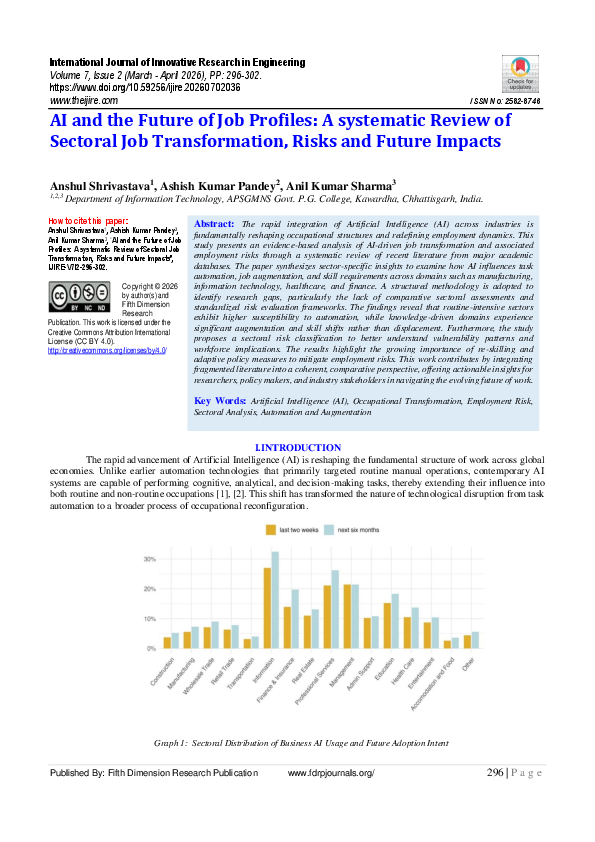 (PDF) AI and the Future of Job Profiles: A systematic Review of ...
