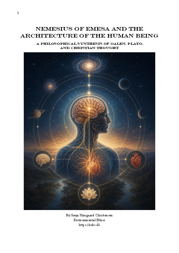 (PDF) Nemesius of Emesa and the Architecture of the Human Being