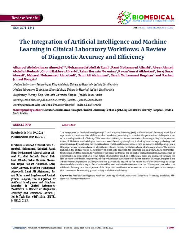 (PDF) The Integration of Artificial Intelligence and Machine Learning ...