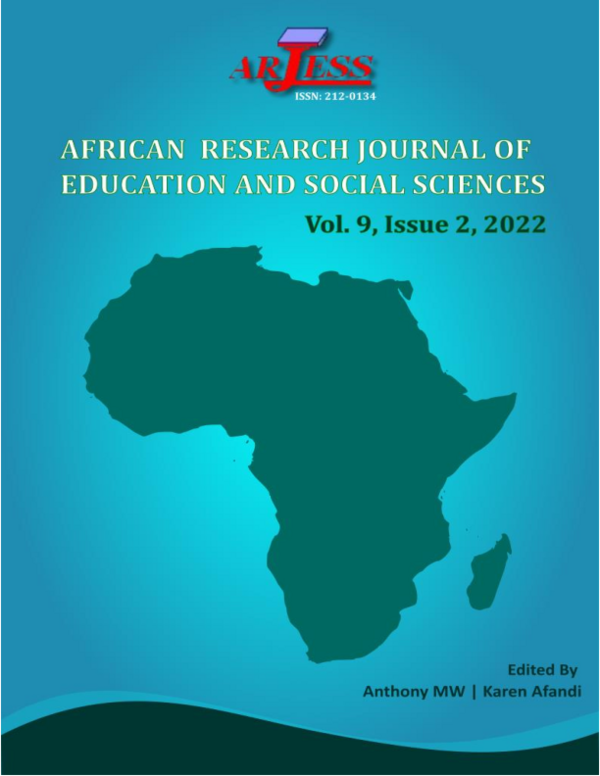 (PDF) African Research Journal of Education and Social Sciences, Volume ...
