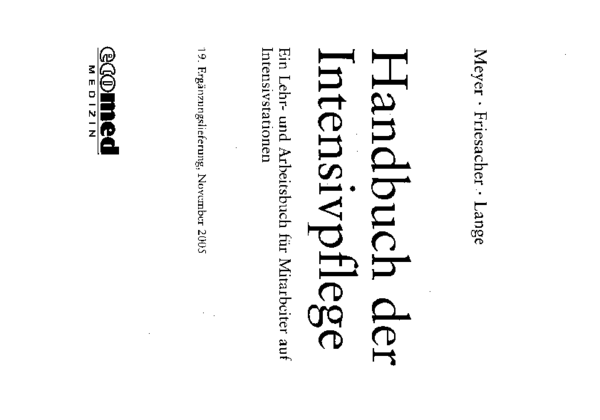Die Technisierung der Medizin und ihre Bedeutung für die (Intensiv-) Pflege (2000)