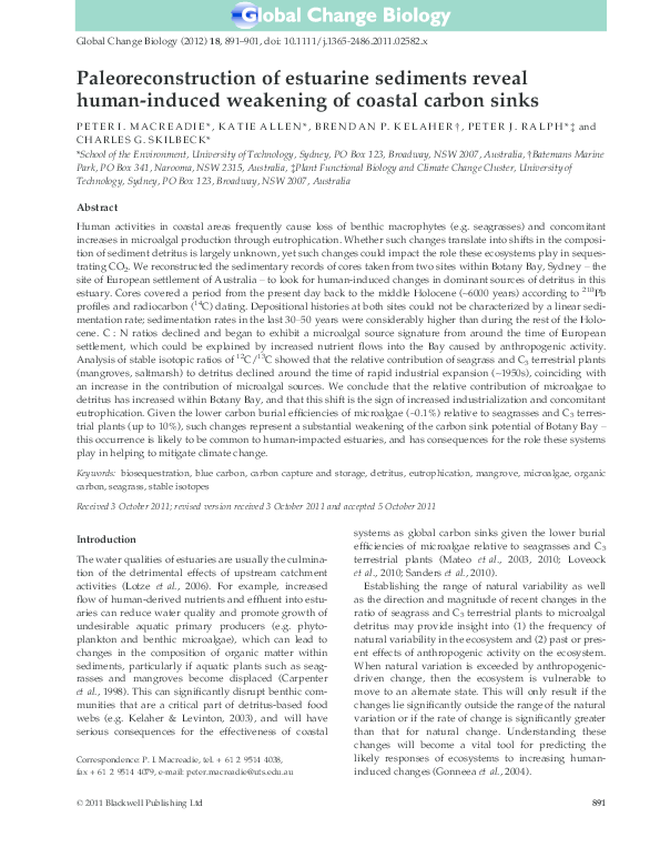 Bly 210 sediment dating