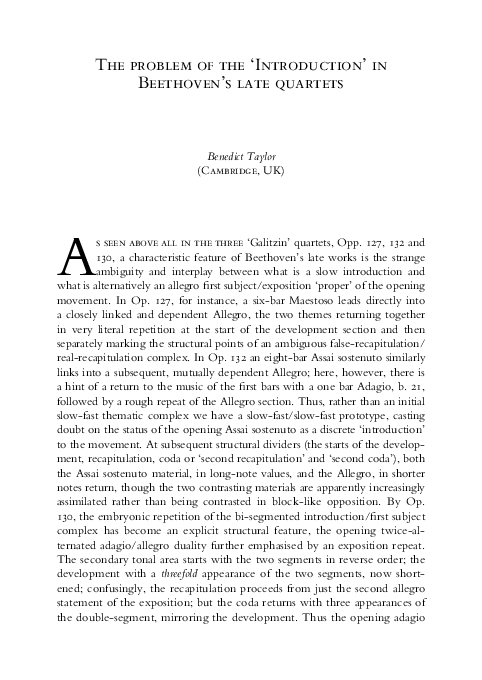 Beethoven essay conclusion image