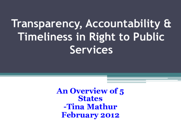 (PDF) Tina Mathur_Right to Public Services_Comparative