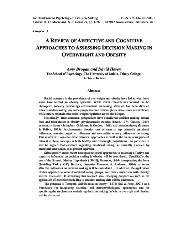 Decision-making theory pdf picture