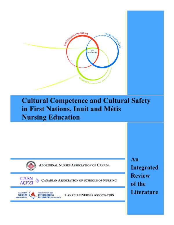 (PDF) Cultural competence and cultural safety in First Nations, Inuit ...