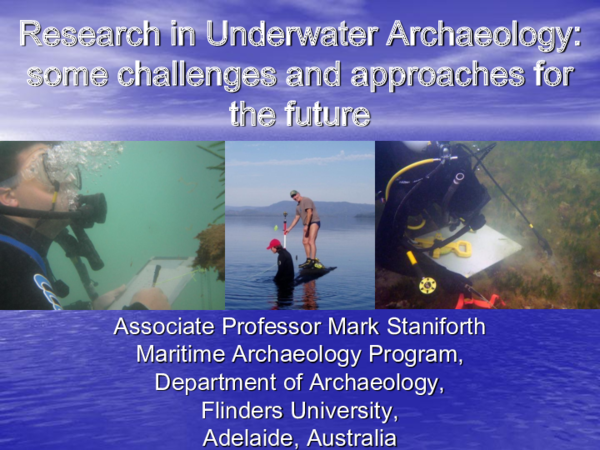 Underwater archaeology essay image
