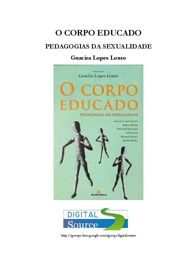 (PDF) Corpos que pesam sobre os limites discursivos do “sexo” Roberto Domingues Academia.edu (PDF) Corpos que pesam sobre os limites discursivos do “sexo” Roberto Domingues Academia.edu