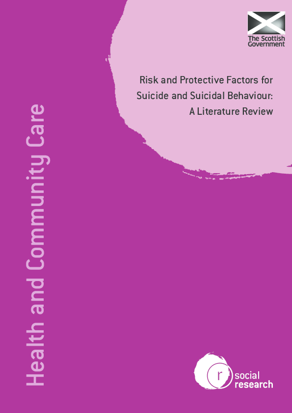 (PDF) Risk and Protective Factors for Suicide and Suicidal Behaviour: a ...