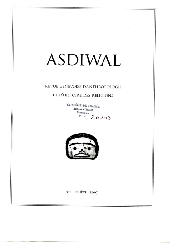 (PDF) T. RöMER, ”Y avaitil une statue de Yhwh dans le premier temple? Enquêtes littéraires à