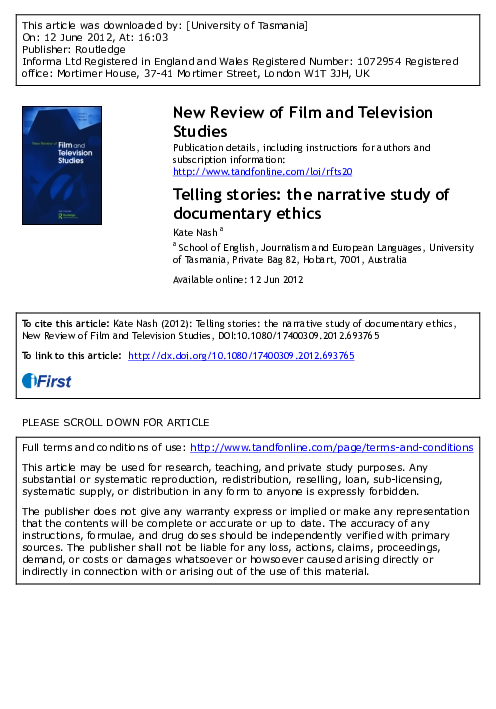 Documentary ethics pdf image