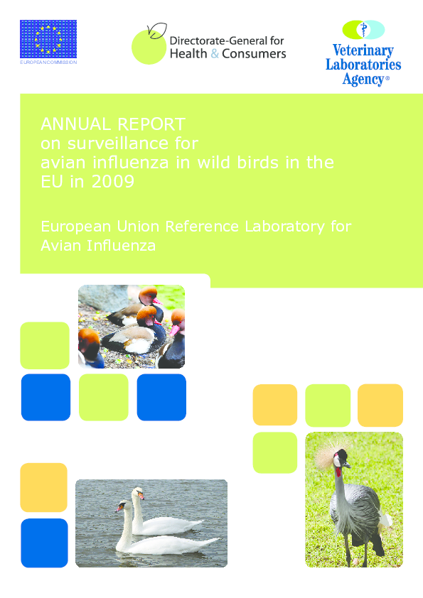 (PDF) ANNUAL REPORT on surveillance for avian influenza in wild birds ...