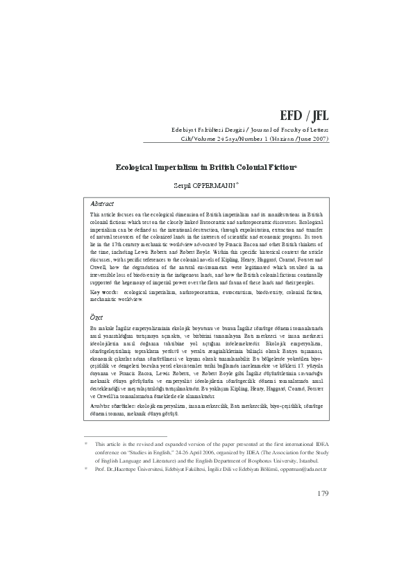 Ecological imperialism essay picture