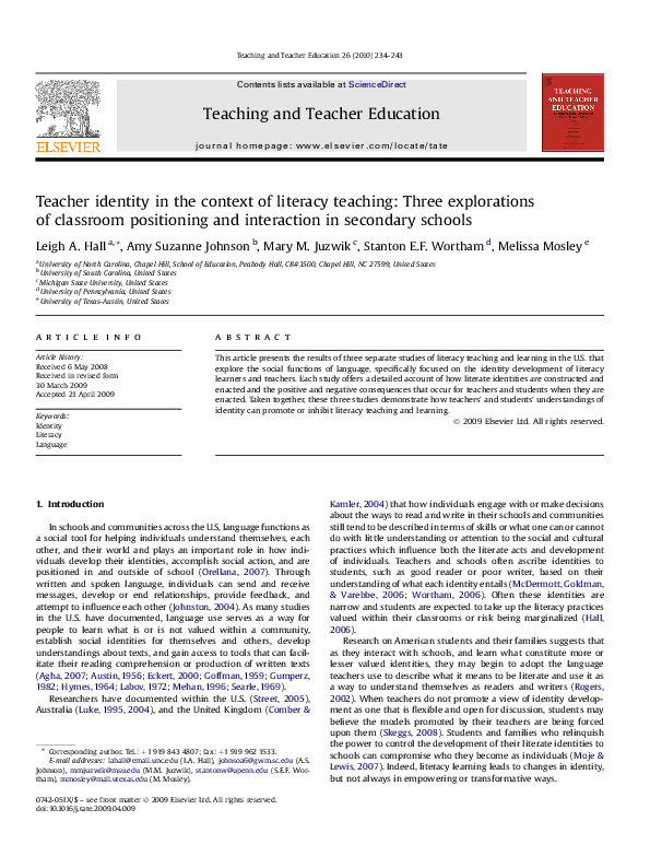 (PDF) Literacy and the Social Functions of Language: Three Explorations ...