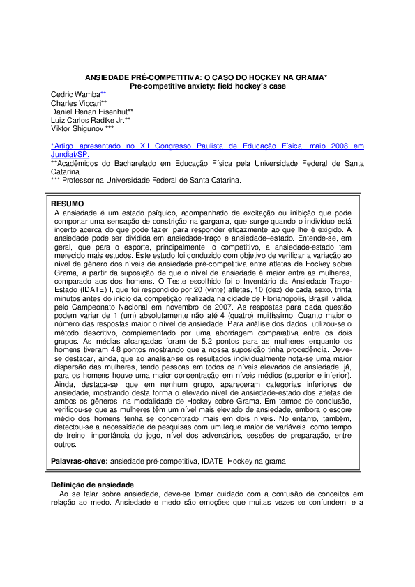 Fictional case study of pre competition anxiety 02 image
