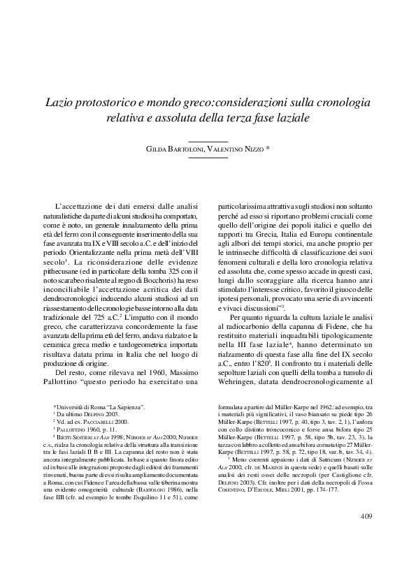 Qual è il processo di datazione relativa