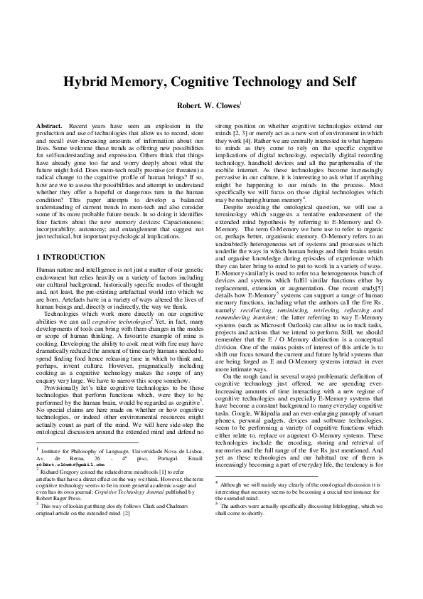 Hybrid technology essay image