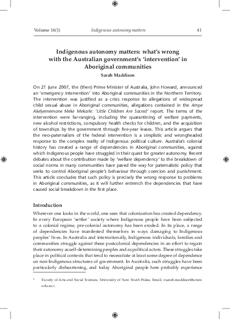 Canadian autonomy essay 05 image