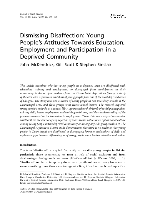 Thesis on disaffection 08 picture