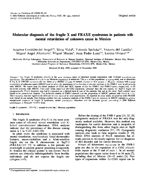 Fragile x essay image