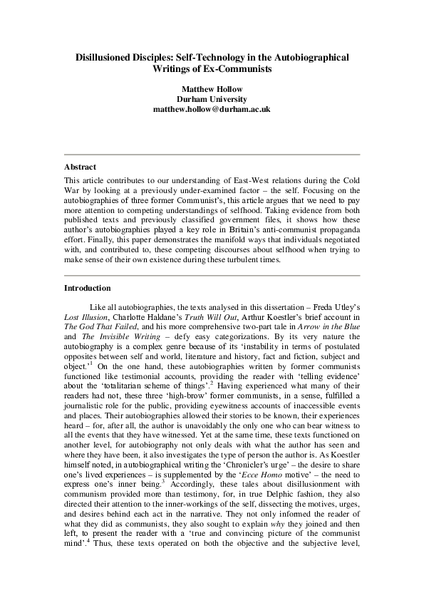 Disillusionment picture