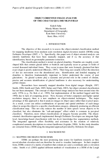 Drumlin research paper 07 image