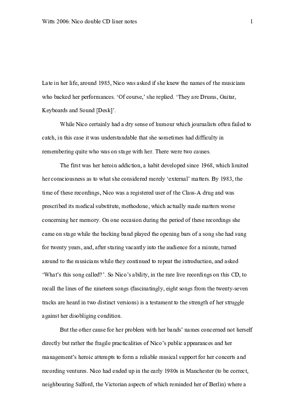 Essay and nico 08 picture