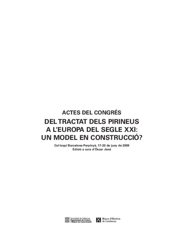 (PDF) La frontera ceremonial y la frontera real El tratado de los