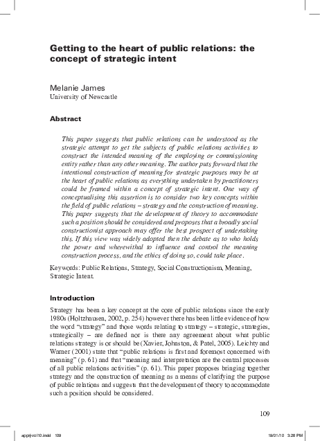 Strategic intent statement examples image