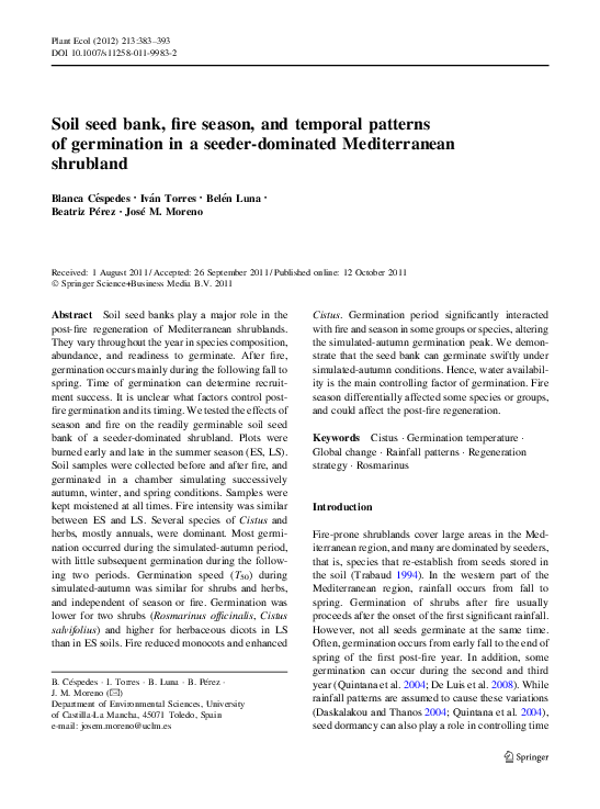 Importance of seed bank image