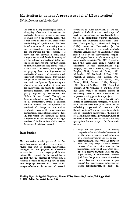 Motivational Currents in Language Learning (ESL &amp; Applied Linguistics Professional Series) [ペーパーバック] Doernyei， Zolt?n、 Henry， Alastair; Muir， Christine Motivational Currents in Language Learning: Frameworks for