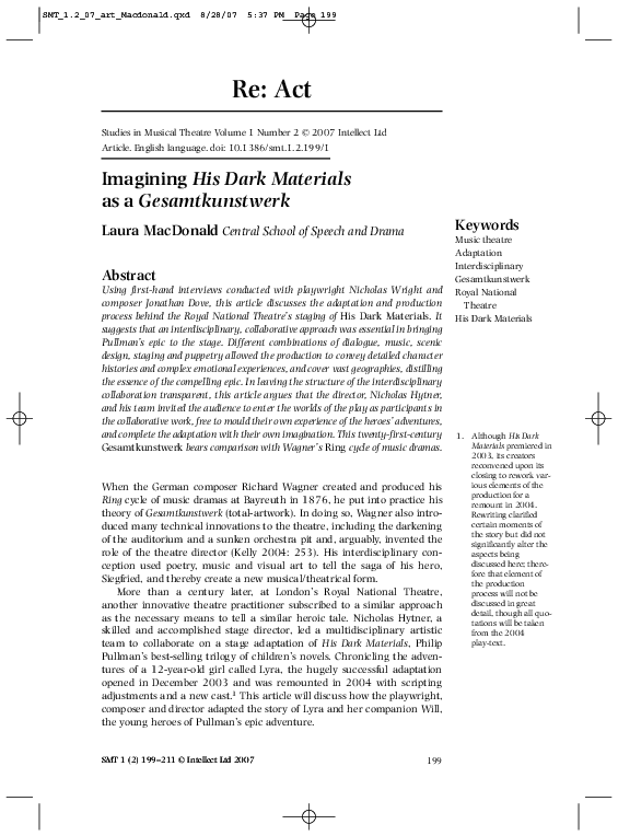 Gesamtkunstwerk essay image