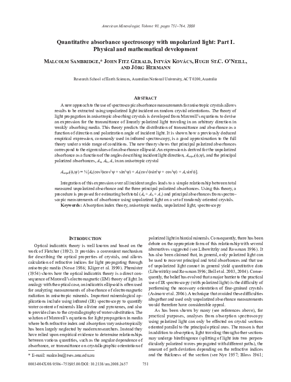 Polarization physics picture