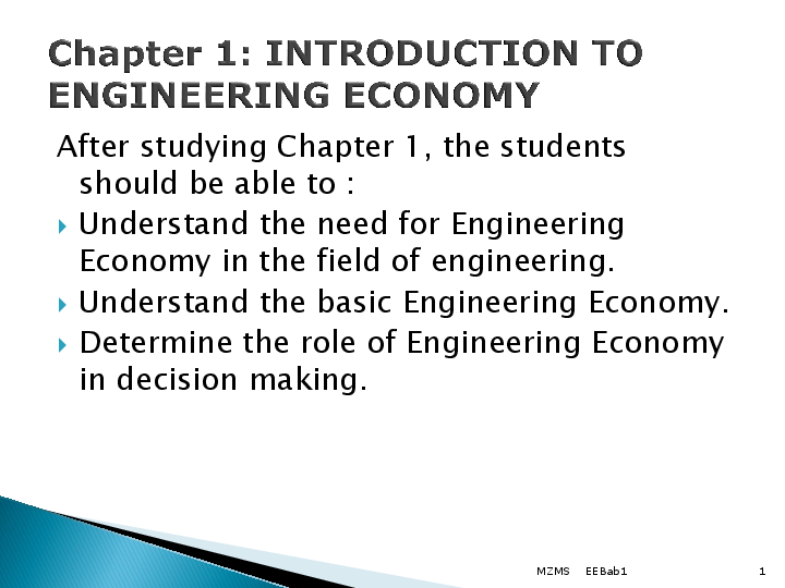 Ppt Engineering Economics An Introduction Ppt Engineering Economics An Introduction