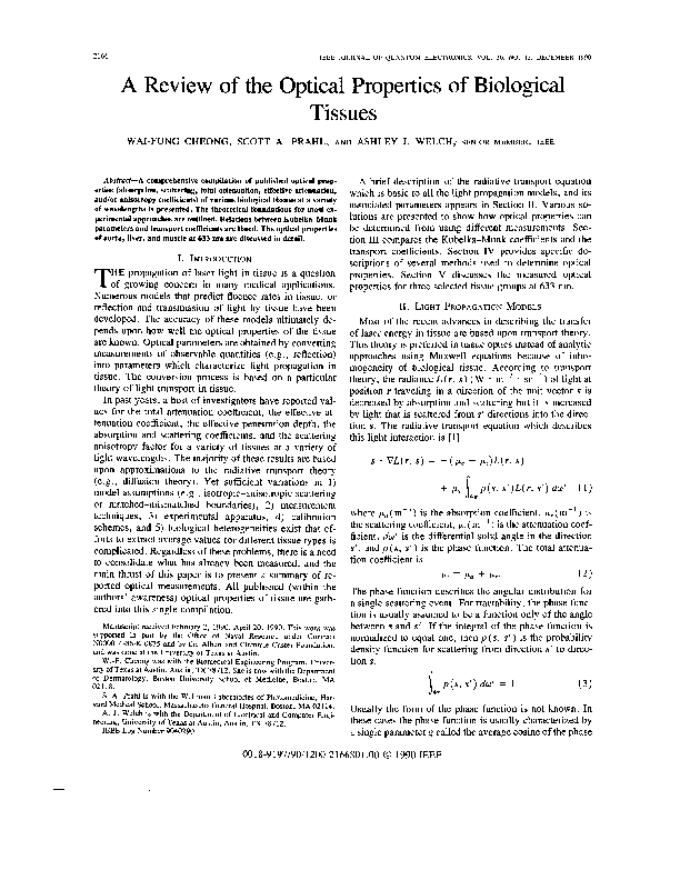 Scott prahl thesis image