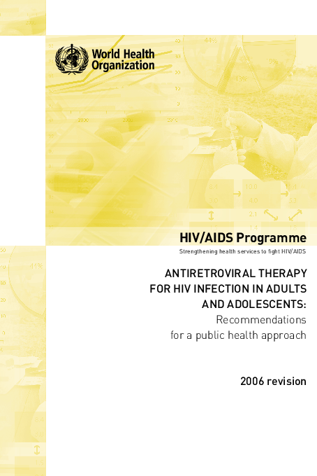 (PDF) Antiretroviral therapy for HIV infection in adults and ...