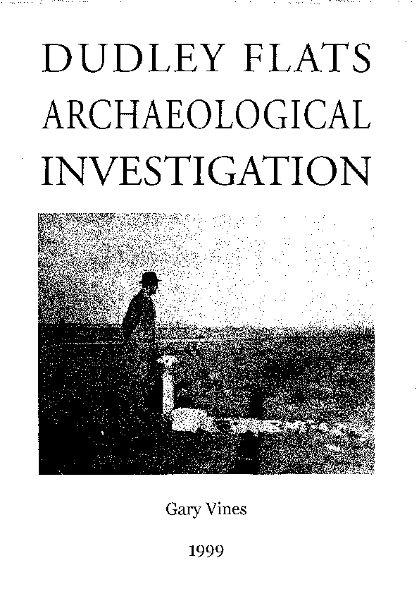 (PDF) Dudley Flats Archaeological Investigation Gary Vines Academia.edu