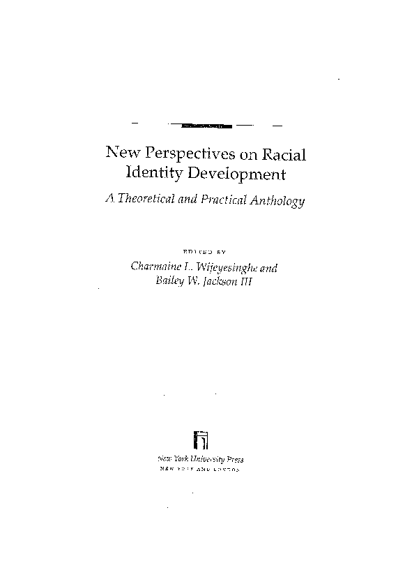 (PDF) Latinos and racial identity development