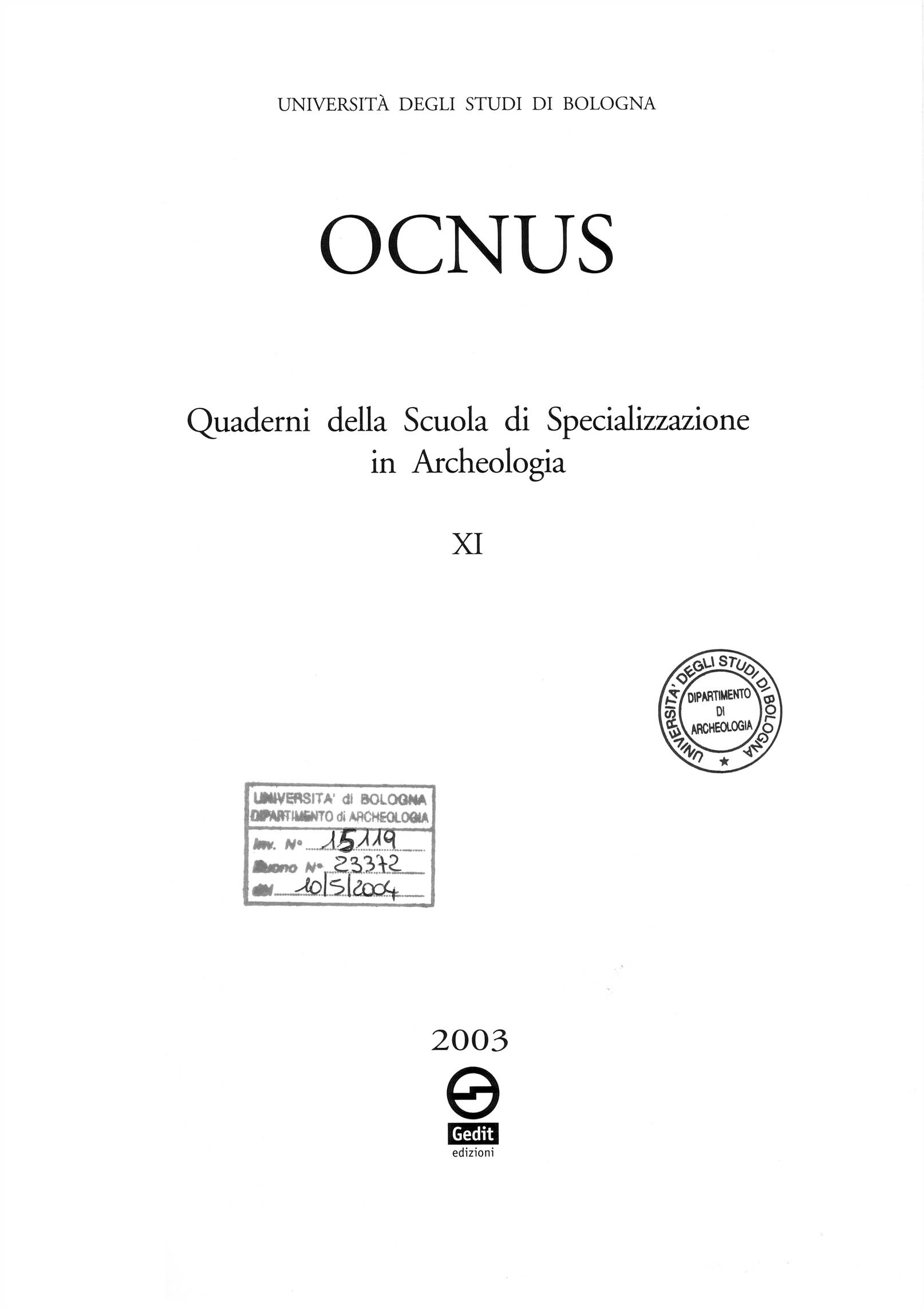 (PDF) Auguraculum, sedes inaugurationis e limitatio rituale della città ...