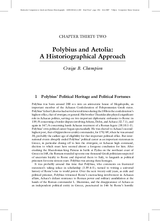 Essay on polybius 06 image