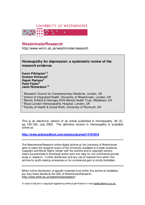 Homeopathy research institute image