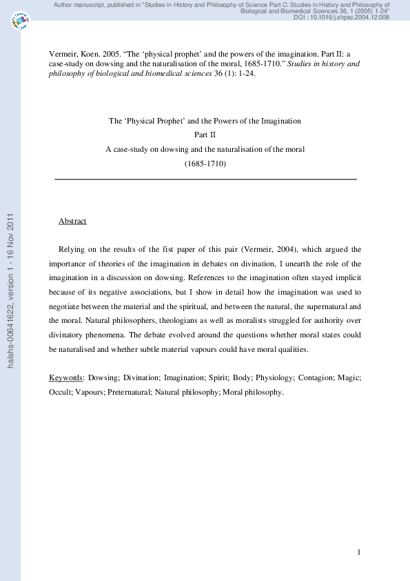 Prophet thinking image