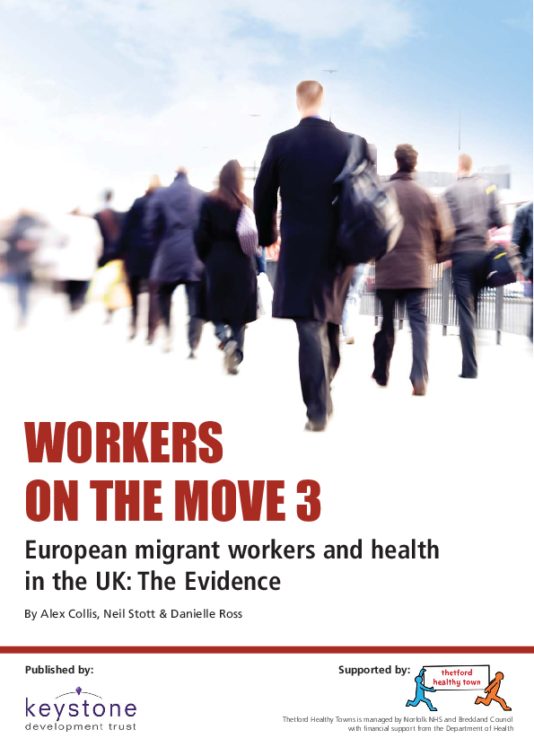 (PDF) Workers on the Move 3 European migrant workers and health in the ...