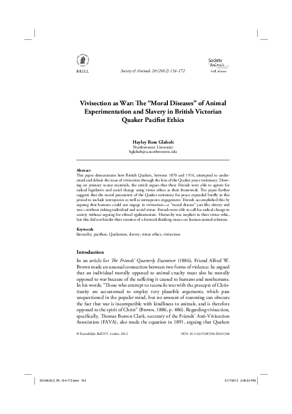 Vivisection essay 04 image